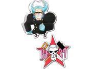 Pin Set One Piece Franky Franky Pirates Jolly Roger New ge50520