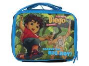 Lunch Bag Go Diego Go Jump in the Forest Blue Boys Toys New Case 812888