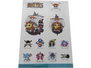 Sticker One Piece Thousand Sunny Jolly Rogers Set New Licensed ge55525