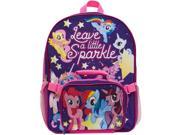 Backpack My Little Pony Leave a Little Sparkle w Lunch Bag New 848849