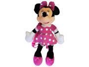 Plush Backpack Disney Minnie Mouse 3D Pink Dot New Doll Toys a00314