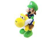 Plush Nintendo Super Mario Luigi Riding Yoshi 8 Soft Doll Toys Gifts 1255
