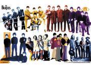 Poster The Beatles Timeline New Wall Art 22 x34 rp13198