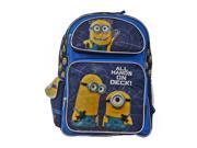 Backpack Despicable Me 2 All Hands on Deck New School Bag 090542