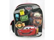 Mini Backpack Disney Cars Tires Black School Bag New a05687