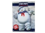 Tin Sign Ghostbusters Stay Puft Marshmallow Man Metal Licensed 408951