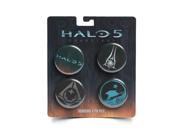 Pin Pack Halo 5 Guardians 4 Button Pack New Toys Gifts Licensed j6250