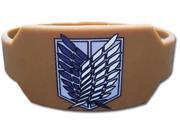 Wristband Attack on Titan New Scout Regiment Brown Anime Gifts ge64034