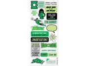 Sticker DC Comics Green Lantern New Gifts Toys Licensed 4206