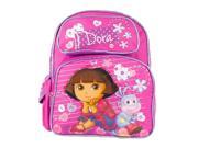 Small Backpack Dora the Explorer Sit w Boots 12 Bag New 639761