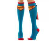 Knee High Socks DC Comics Superman Shiny Cape New kh3hhvspm