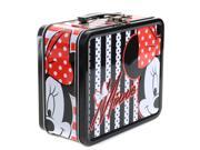 Lunch Box Disney Minnie Stripes And Dots Blk Wht Red Lunch Boxwdlb0122