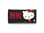 Wallet Hello Kitty Red Black Applique Licensed sanwa0811
