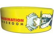 Wristband Assassination Classroom Nagisa Yellow New Licensed ge54274
