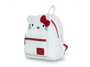 Mini Backpack Hello Kitty Big Face w 3D Bow Leather sanbk0273