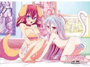 Fabric Poster No Game No Life Dog Cat Wall Art Licensed ge79358