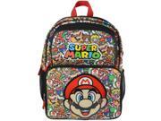 Backpack Super Mario Mario Face New SD29190UPBK00