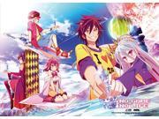Fabric Poster No Game No Life Chess Wall Art Licensed ge79357