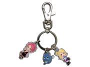 Key Chain Fairy Tail Natsu Happy Lucy Metal New Licensed ge85352