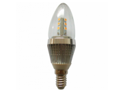 LED Light 7 Watt E14 Base LED Candle Bulb 60w 60watt Bullet top Chandelier Light Bulbs