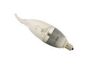 4 Pack Warm LED Candelabra Bulbs E12 Warm White 2750 3000K Dimmable