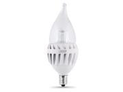 Feit Electric CFC DM 500 LED LED Light Bulb Candelabra E12 7W 60W Equivalent Dimmable 3000K 500 Lumens