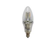 led candelabra bulb daylight Dimmable 6 Pack OmaiLighting E12 6w 60w 60 watts LED bulb Bullet Top