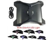 UFO Shaped Dual Charging Dock Stand w LED For XBOX ONE Wireless Controller