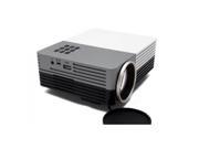 GM50 Mini Portable LED Projector Video 3d Projector With Remote Controller Support AV USB SD VGA HDMI