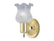 Boston Harbor W22BB01 2349ECD3 Wall Mount Lamp with On Off Switch Brass