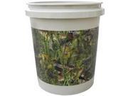 20 PACK ENCORE PLASTICS 350354 5 GAL FISHOUFLAGE CAMO PAIL