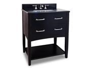 JEFFREY ALEXANDER VANITY WITH PREASSEMBLED TOP AND BOWL VAN085 T NEW QTY 1