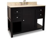JEFFREY ALEXANDER VANITY WITH PREASSEMBLED TOP AND BOWL VAN092 48 T NEW QTY 1