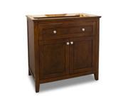 HARDWARE RESOURCES VAN090 36 JEFFREY ALEXANDER VANITY NEW QTY 1