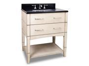 JEFFREY ALEXANDER VANITY WITH PREASSEMBLED TOP AND BOWL VAN086 T NEW QTY 1
