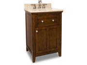 JEFFREY ALEXANDER VANITY WITH PREASSEMBLED TOP AND BOWL VAN090 24 T NEW QTY 1