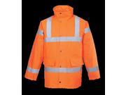 Portwest HiVis Traffic Jacket Regular Orange Size 4XL