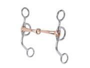 Weaver 25 5883 Professional Argentine Bit 5 Copper Snaffle Mouth