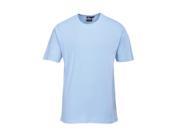 Portwest Thermal TShirt Short Sleeve Regular Sky Blue Size M
