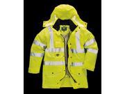 Portwest HiVis 7in1 Traffic Jacket Regular Yellow Size L
