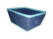 12 PACK HOMEBASIX 05000951B STORGE BIN BLUE 10.5X8.25X5.25