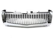 02 06 Cadillac Escalade ESV EXT ABS Plastic OEM Vertical Style Front Grille Chrome 2002 2003 2004 2005 2006
