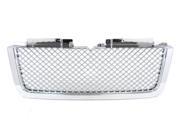 06 09 Chevy Trailblazer LT Chrome Badgeless Bentley Mesh Front Grille 07 08 Replacement Grill