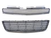 06 09 Chevy Impala SS Front Upper LOWER Mesh Grille Chrome