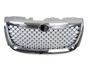 99-04 Chrysler 300M Chrome Luxury Style Mesh Front Hood Bumper Grill Grille Abs 99-04 Chrysler 300M Chrome Luxury Style Mesh Front Hood Bumper Grill Grille Abs