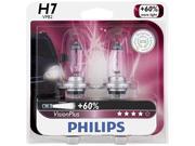 Philips 12972 H7 VisionPlus Upgrade Headlight Bulb 2 pack