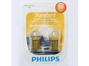 Philips 89 Standard Miniature Automotive Bulb 2 pack