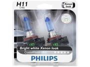 Philips 12362 H11 CrystalVisionUltra 12V Xenon Bulb 2 pack
