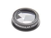 Clip on Triangular Prism Lens for Smartphones Tablets Notebooks