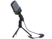 Condenser Sound Microphone with Stand for PC Laptop Skype Recording
